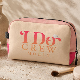 モダン I Do Crew サンセットグラデーション ブライズメイド ドップキット