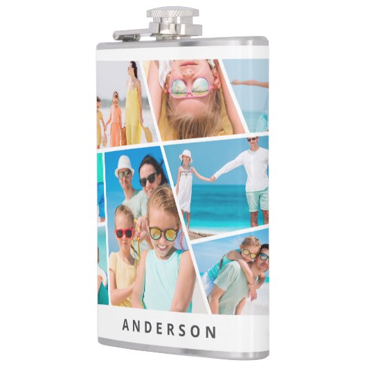 モダン Images Collage Photos フラスク (左)