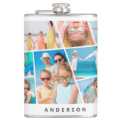  モダン Images Collage Photos フラスク (正面)