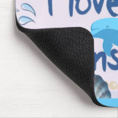 モダン & lラヴクールドルフィンズ引用文名 マウスパッド (コーナー)