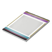 モダン Name Notepad(スタイリッシュはっきりしたパーソナライズされた) ノートパッド (回転)