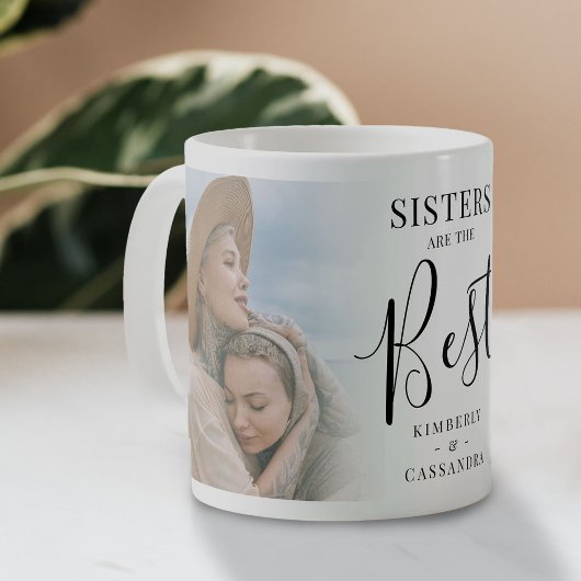 モダン「SISTERS」は写真最高のKeepsake コーヒーマグカップ