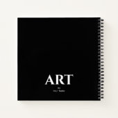 モダン Sketchbook クラシック Your Name ノートブック (裏面)