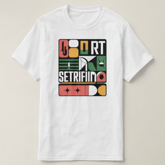 モダン Tシャツ (デザイン正面)