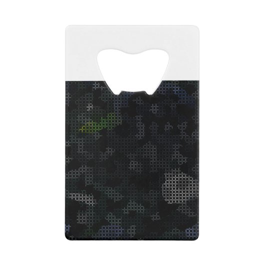 モダン_THEエレガント_ART_BLACK クレジットカード栓抜き (正面)