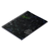 モダン_THEエレガント_ART_BLACK ノートブック (左側)