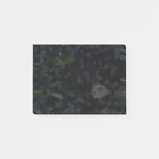 モダン_THEエレガント_ART_BLACK ポストイット (正面)