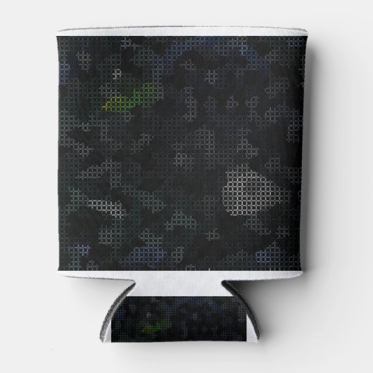 モダン_THEエレガント_ART_BLACK 缶クーラー (正面)