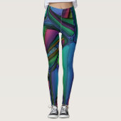 モダン | Zazzle_Growstore レギンス (正面)