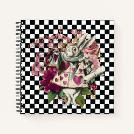 モダンAlice in Wonderland Rabbit ノートブック