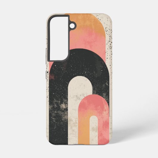 モダンArch Fade Phone Case Samsung Galaxyケース (裏面)
