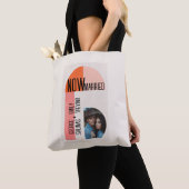 モダンArch, Orange and Pink, Photo Area トートバッグ (クローズアップ)