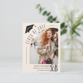 モダンArch Photo Beige大学院発表 ポストカード (スタンド正面)