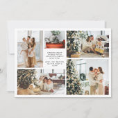 モダンArch Photo Familyクリスマス シーズンカード (裏面)