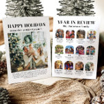 モダンArch Year in Review家族写真クリスマス シーズンカード<br><div class="desc">共有家族のお気に入りの瞬間をレビューのモダンアーチイヤーで家族の写真クリスマスホリデーカード！このエレガントデザインはお洒落過去年の大切な写真のコレクションを表示するのに最適なアーチレイアウトを備えている。各写真は、特別な思い出やマイルストーン、またはあなたの年を作った日々の喜びを強調することがユニークできる。美しく思いやりあるレイアウトでモダン、この印刷可能なホリデーカードは、愛、笑い、忘れられない瞬間でいっぱいの年を反映しながら、休日の応援を広げる美しい方法を提供する。 🎄📸</div>