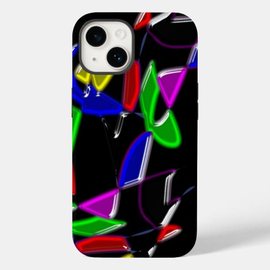 モダンArtテクスチャ Case-Mate iPhoneケース (裏面)