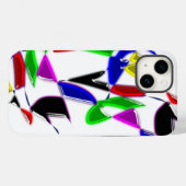 モダンArtテクスチャ Case-Mate iPhoneケース (裏面 (横))
