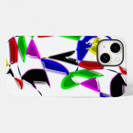 モダンArtテクスチャ Case-Mate iPhoneケース (裏面 (横))