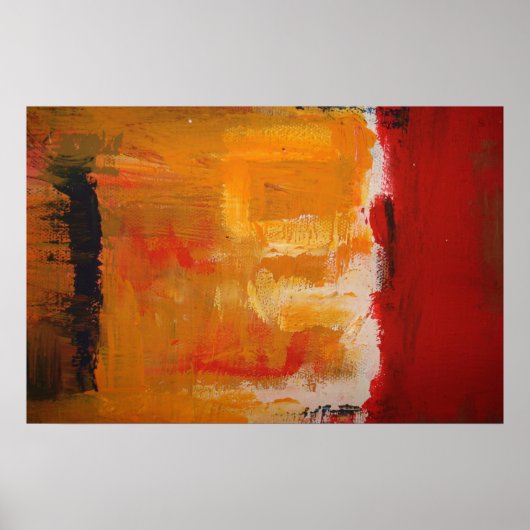 モダンArt – ミニマル抽象芸術Art Canvas Print ポスター (正面)