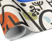 モダンArt Bliss Wrap - Paul Klee's Rich Port ラッピングペーパー (ロールコーナー)