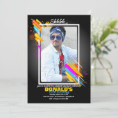 モダンArt Frameフォト招待状 招待状 (スタンド正面)