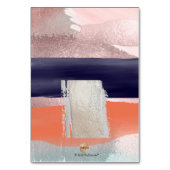 モダンArt Table Nos/Pin It to Seat Board テーブルナンバー (裏面)