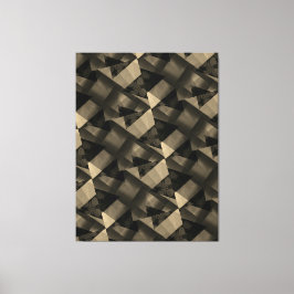 -モダンBLACK-BROWN-Very Nice Canvas Print キャンバスプリント