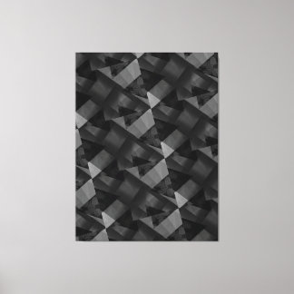 -モダンBLACK-GRAY-Very Nice Canvas Print キャンバスプリント
