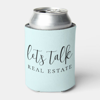 モダンBlue Let's Talk Estate 実在 Promotion 缶クーラー