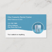 モダンBudget歯科アポイントメント名刺 予約カード (正面)