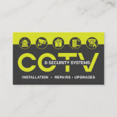 モダンCCTV&セキュリティシステムズスペシャリスト 名刺 (正面)