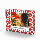 モダンCHRISTMAS CANADAカスタマイズ Keepsake フォトブロック (右)