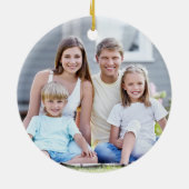 モダンCOVID-19我々検疫生き延び写真 セラミックオーナメント (裏面)