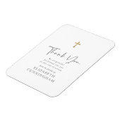 モダンCursiveスクリプトフェイク金ゴールド マグネット (左側)