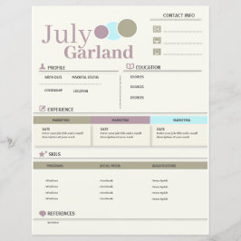 モダンCV – 完全にカスタマイズ可能なレジューム