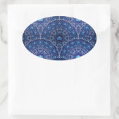 モダンCYO - オーバルステッカー 楕円形シール (バッグ)