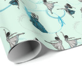 モダンDancersギフトラップセット ラッピングペーパー (ロールコーナー)