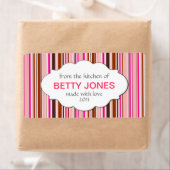 モダンDIYカスタム Canning、Jamまたは製品ラベル ラベル (インサイチュ)