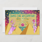 モダンEGYPTIDE Dance MusicパーティーANYイベント 招待状 (正面)