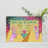 モダンEGYPTIDE Dance MusicパーティーANYイベント 招待状 (スタンド正面)