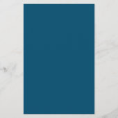 モダンFlriish Script, Dark Blue紙 チラシ (裏面)