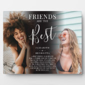 「モダンFRIENDS」は写真の最高の記念品 フォトプラーク (正面)