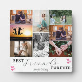 モダンFRIENDS FOREVER最高の Photo Collage フォトプラーク (正面)