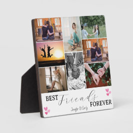 モダンFRIENDS FOREVER最高の Photo Collage フォトプラーク
