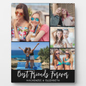 モダンFRIENDS FOREVER 5最高の写真コラージュ フォトプラーク (正面)