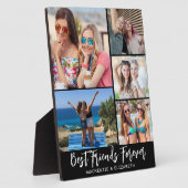 モダンFRIENDS FOREVER 5最高の写真コラージュ フォトプラーク (側面)