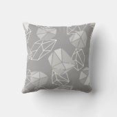 モダンGemsパターン クッション (裏面)