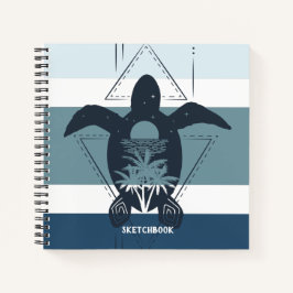 モダンGeometric Turtle Bullet Journal ノートブック
