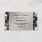 モダンGeometry Architecture名刺 名刺 (裏面)