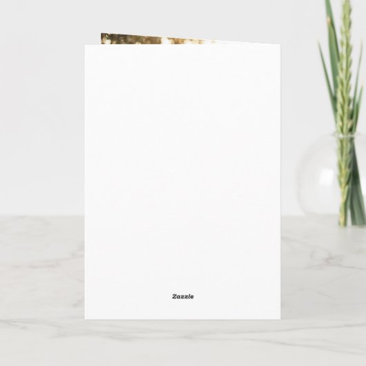 モダンHand Script結婚の写真サンキューカード サンキューカード (裏面)